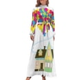 thumbnail image 2 of Vestido largo Up Up and Away, vestido de mujer, vestidos de noche de verano, vestidos de fiesta para mujer, 2 of 5