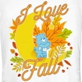 thumbnail image 2 of Junior's Care Bears Bedtime Bear I Love Fall Graphic Tee White Medium, 2 of 3