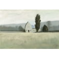 thumbnail image 2 of Wiens, James 14x11 Gold Ornate Wood Framed with Double Matting Museum Art Print Titled - Quiet Valley, 2 of 4