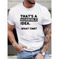 thumbnail image 1 of Graphic playera para hombreMens Horror Print T-Shirt - Comfortable Round Neck, Lightweight Short Sleeves - Trendy Regular Fit for Spring Summer Style - Fashionable Holiday Top Tee For Adult, Men, Wo, 1 of 6