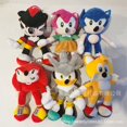 thumbnail image 4 of Hot Sale Sonic Plush Toy The Hedgehog Amy Rose Knuckles Tails Cute Cartoon Soft Stuffed Doll Birthday Gift For Children boy gift, 4 of 5