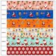 thumbnail image 3 of Nuevo Grosgrain estampado con diseño de Feliz Navidad de 50 yardas, accesorios hechos a mano, 3 of 4