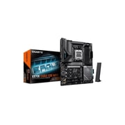 GIGABYTE X870E EAGLE X3D WF7 AMD AM5 ATX Motherboard, Supports AMD Ryzen 9000/8000/7000 Series, DDR5, 16+2+2 Power Phase, 4x M.2, PCIe 5.0, USB4 Type-C, WIFI7, 5 GbE, PCIe EZ-Latch, 5-Year Warranty