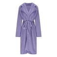 thumbnail image 5 of Women's Elegant Lapel Casual Fashion Coat Long Sleeve Solid Color Outerwear​​, 5 of 6
