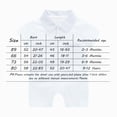 thumbnail image 3 of Baby Onesies Boy Baby Boys Polo Romper Short Sleeve Collared Cotton One-Piece Coverall Summer Baby Stuffs outfits, 3 of 4