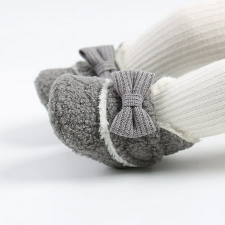 

〖TOTO〗Toddler Shoes Baby Girls Boys Soft Booties Snow Boots Warm Shoes Infant Toddler Warming Prewalker First Walkers Shoes
