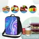 thumbnail image 4 of Disketp Swirl Blue And Purple Bolsa Térmica Estampada para Almuerzo, Lonchera para Hombres y Mujeres Adultos, 4 of 7
