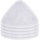 thumbnail image 1 of 6 fundas de repuesto para limpiador de vapor a vapor, funda de repuesto para fregona de pulverización caliente, paquete familiar de almohadillas de potencia, color blanco Vhermosa LN-0772, 1 of 4