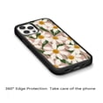 thumbnail image 5 of Compatible with iPhone 12 / iPhone 12 Pro case Soft TPU Glossy Flower Pattern Phone Case for Women and Girls, 5 of 5