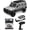 Gray, variant on ARRIS 1:43 Scale Mini RC Crawler, 4WD Desktop Off-Road Toy Vehicle with 2 Interchangeable Body Shells and LED Lights for Adults