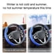 thumbnail image 4 of Kenally Funda para volante de fibra de carbono de primera - Durabilidad extraordinaria Funda universal para volante con tacto líquido Automoción decorativa y accesorios gamuza marrón, 4 of 6