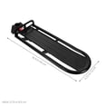 thumbnail image 5 of LEDMOMO Bike Rear Pannier Carrier Rack Black Lightweight Aluminum Alloy for Cargo and Luggage, 5 of 6