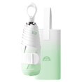 thumbnail image 2 of Apeya Mini Travel Umbrella, 5 Fold Manual Light Green Parasol with UPF Plus UV Protection, Lightweight Compact Sun Umbrella for Backpack, 35.43x22.44 in, 2 of 5