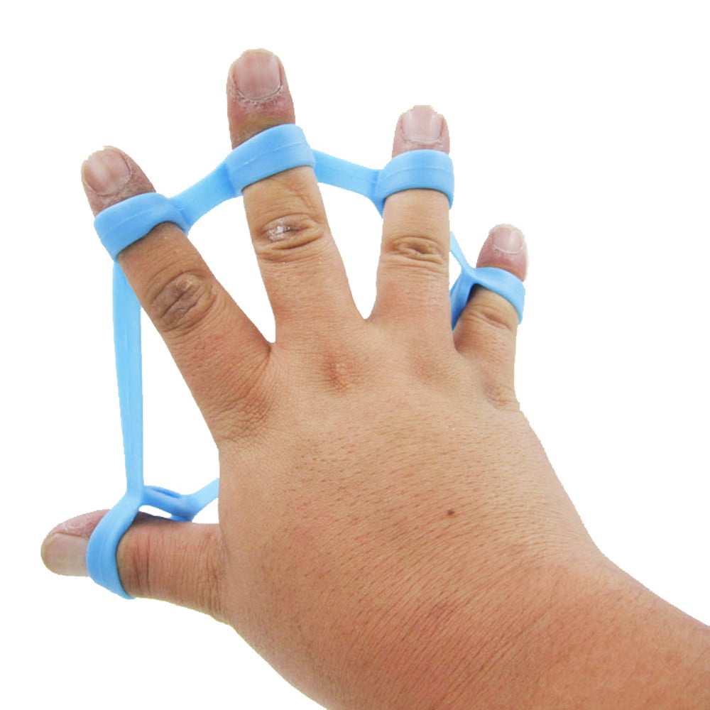 Hand Finger Strength Exerciser Trainer Strengthener Grip Resistance Band Tensio+ 