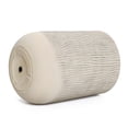 thumbnail image 4 of LuxenHome Wood‑Look Textured MgO Planter, 27.2" Tall Beige Decorative Garden Pot, Indoor & Outdoor, 4 of 5