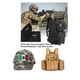 thumbnail image 5 of 2 parches de bandera de México AliPlus bordados tácticos militares morales parche gancho y bucle, 5 of 8