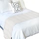 thumbnail image 1 of Pie de cama Queen / King size - Camino decorativo para colcha o cobertor - tejido artesanal - Hueso MACAR Pie de cama G hueso, 1 of 4