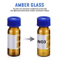 thumbnail image 2 of 100 Pcs Glass Vials Tiny Glass Jars With Lids Amber Bottles Sampling Vials Small Glass Bottle Empty Vials 2ml, 2 of 8