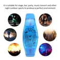 thumbnail image 2 of LED Glow Bracelets Light Up Wristbands Flashing Arm Wrist Bands, Night Running LED Bracelet Sound Control Light up Silicone Flashing Wristband for Party Children Party Sports (blue), 2 of 9