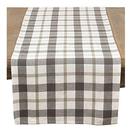

Fennco Styles Classic Plaid Design Tabletop Collection