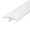 White, variant on Outwater T-Molding 2 Inch Black Flexible Polyethylene Center Barb Tee Moulding 25 Foot Coil