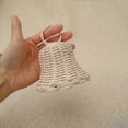 thumbnail image 2 of Christmas tree decorations Christmas wicker bells Christmas rattan decorations window pendants Christmas tree pendants 9.5*9CM, 2 of 5