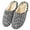 Black, variant on House Slippers, Anti-Slip Soft Sole Slip-On Bedroom Shoes, Warm Fuzzy Comfort for Women and Men