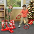 thumbnail image 2 of Christmas Ring Toss Toy Santa Xmas Tree Inflatable Toss Game Pool Ring Toss Game, 2 of 10