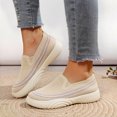 thumbnail image 2 of YLYL Womens Sneakers Thick Sole Breathable Mesh Non Slip Comfortable Lightweight Casual Shoes, 2 of 7