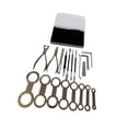 thumbnail image 2 of tamizeot 19x Saxophone Repair Tool Set Repairing Leveling Tools Hand Sax Kit Tool Pad, 2 of 6