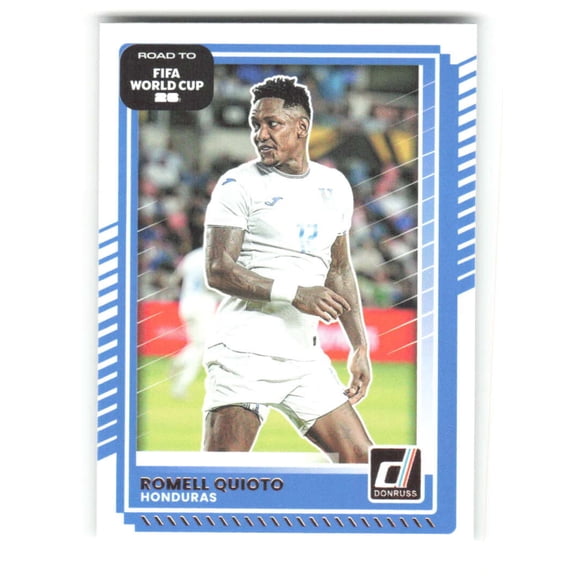 2025-26 Donruss Road to FIFA World Cup #108 Romell Quioto Honduras Soccer Futbol Base Trading Card