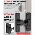 thumbnail image 5 of Secure 90 Degree Angle Lock for Gates and Barn Doors, Heavy Duty Anti-Theft Design, 5 of 5