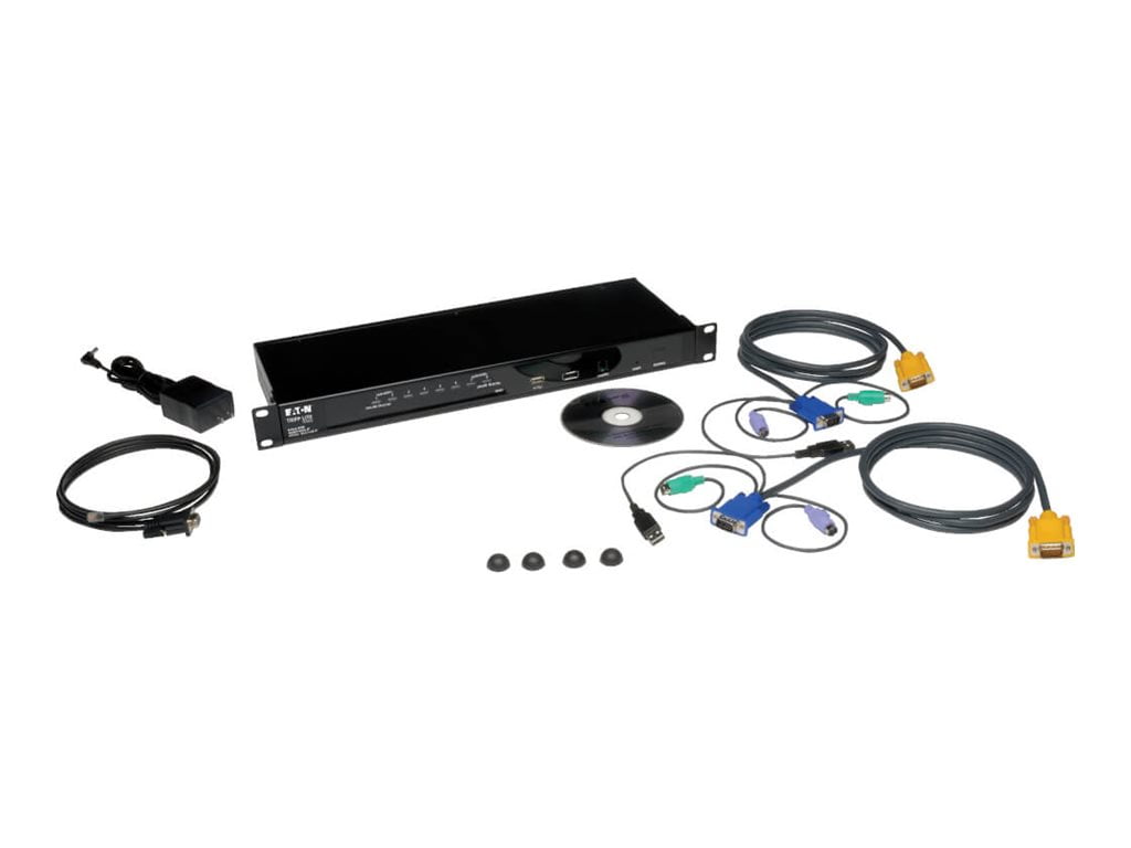 Tripp Lite KVM Switch 8-Port NetDirector 1U Rackmount IP KVM Switch