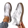 thumbnail image 5 of Willtoo Tennis Shoes Womens Flat Walking Sneakers Comfortable Lace Up Non Slip Athletic Running Shoe for Sports, 5 of 5