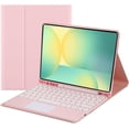 thumbnail image 1 of Funda con teclado táctil para Samsung Galaxy Tab S10 FE+ Plus de 13,1 pulgadas modelo 2025 (X620/X626B), con portalápices - Teclado Bluetooth táctil magnéticamente desmontable, 1 of 7