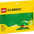 thumbnail image 4 of (2 pack) LEGO Classic Green Baseplate, Creative Toy for Back to School, Square 32x32 Stud Foundation to Build and Display Brick Creations, Great for Grassy Nature Landscapes and Back to School Supplies, 11023, 4 of 9