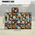 thumbnail image 5 of Psesaysky Golf Cart Seat Covers Universal Golf Cart Seat Towel Blanket with 4 Pockets and Extra Handle, Soft and Washable, Fit for EZGO, Yamaha, Club Car Front Seats, Vintage Daisy Floral, 5 of 8
