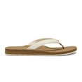 thumbnail image 2 of COBIAN Adult Female Skinny Bounce 2 Flip Flops, Color: Cream, Size: 10, 2 of 5