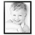 thumbnail image 2 of ArtToFrames 30" x 36" Black Engraved Edges Picture Frame, 30x36 inch Black Wood Poster Frame (WOM-4055), 2 of 8