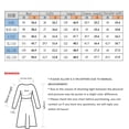 thumbnail image 6 of Boho Embroidered Floral Dress European Ethnic Style 3/4 Sleeve V Neck Midi Dresses for Women Summer Bohemian Dress, 6 of 6