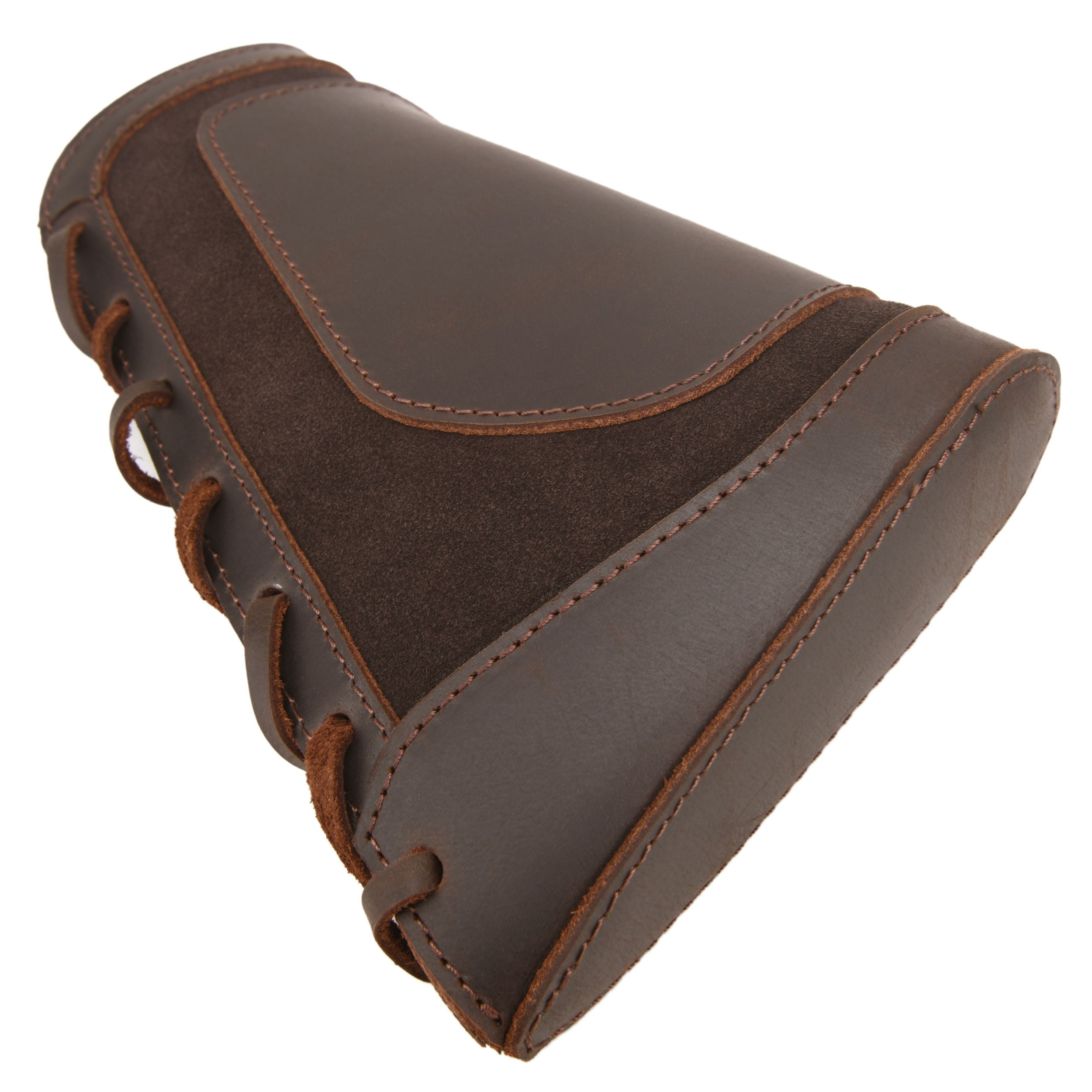 WAYNE'S DOG Leather Rifle Cheek Rest Pad Buttstock Gun Cover .357 .30/30 Hunting Shooting