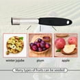 thumbnail image 3 of Yirtree Premium Apple Corer Tool - Easy to Use and Clean - Sturdy Stainless Steel Apple Remover with Sharp Serrated Tips, 3 of 8