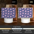 thumbnail image 3 of Cauagu Cute Pig for Rectangle Acrylic Night Light - Acrylic Modern Bedside Light with LED Light Lamp Base - Decorative Night Lamp for Restaurant Bar Cafe Shop, 3 of 9