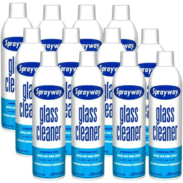 Sprayway Sw05012 Glass Cleaner, 19 Oz, Pack Of 12