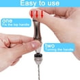 thumbnail image 4 of FineGood Hand Pin Vise with 20 Drill Bits Set, 4 of 9