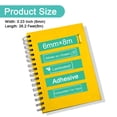 thumbnail image 3 of NineLeaf 50 Pack Compatible for Brother P-touch TZe-715 TZe715 TZ-715 TZ715 6mm 1/4'' White on Green Laminated TZe TZ Label Tape 0.23" x 26.2ft, 3 of 7