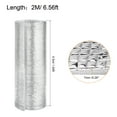 thumbnail image 2 of Uxcell 6.56ftx1.64ftx0.28inch Placa de Aislamiento de Espuma de Aluminio Resistente al Calor Blanca, 2 of 5