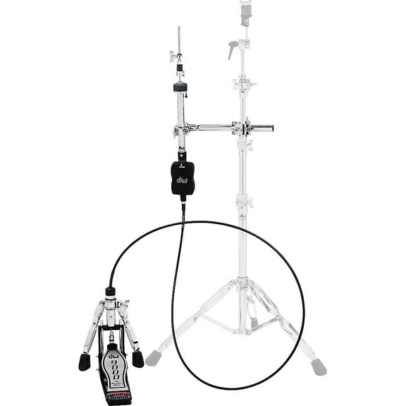 DW Drums 9000 Remote Cable Hi-Hat Stand  6' Cable w/ Clutch & Bag