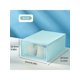 thumbnail image 2 of 2pcs/Set Transparent Lid Shoe Storage Box Sets Shoes Organizers Thickened Foldable Dustproof Storage Boxs Stackable Combined Shoe Cabinet, 2 of 4