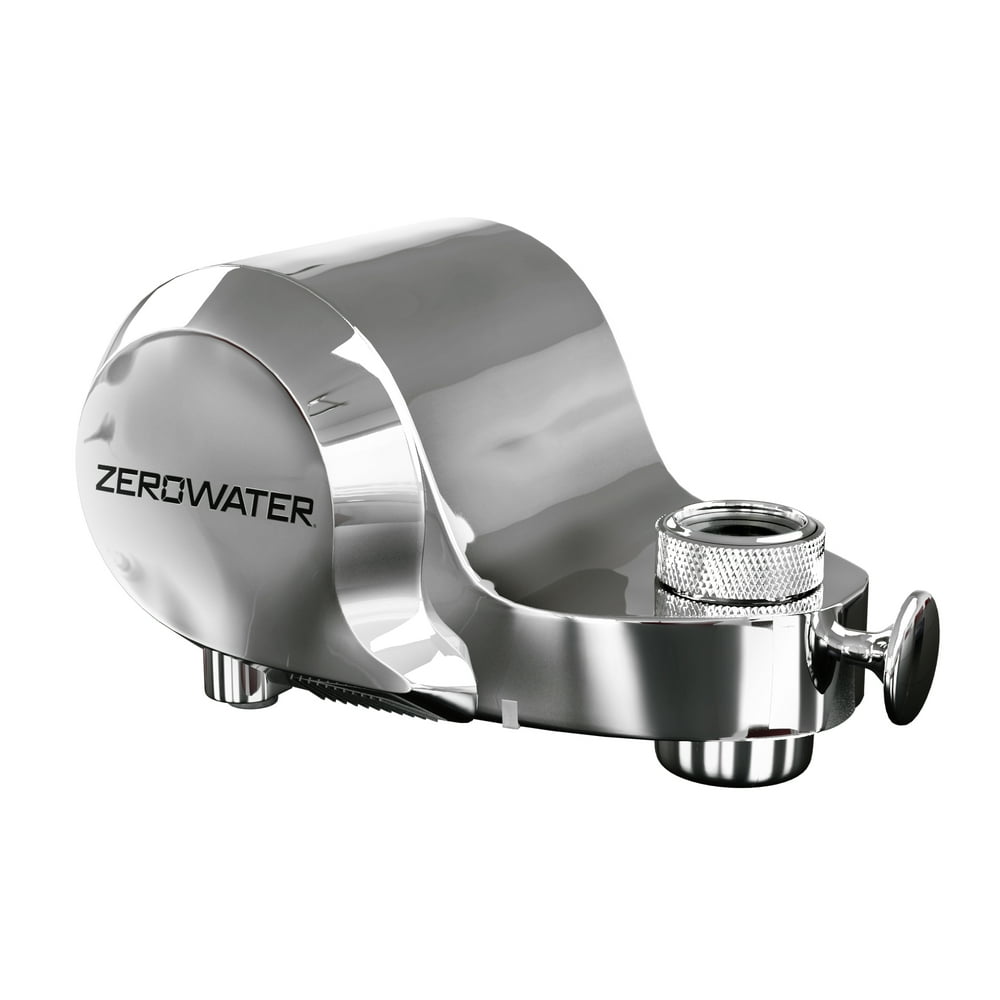 ZeroWater ExtremeLife Faucet Mount Filtration System for Sink, Chrome